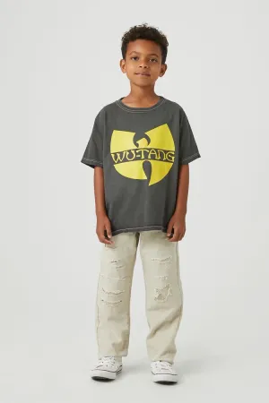 Forever 21 Kids Verwaschene Slim-Fit Jeans (Mädchen   Jungen) Taupe Forever 21