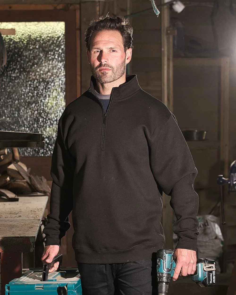 Fort Workforce 1/4 Zip Sweatshirt Fort