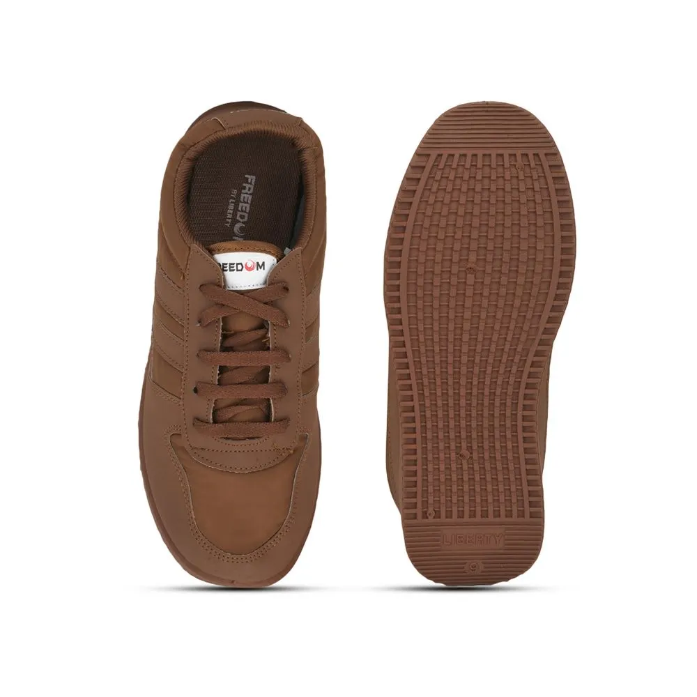 Freiheit Casual Braune Pt. Schnürschuhe Für Herren JUMP By Liberty