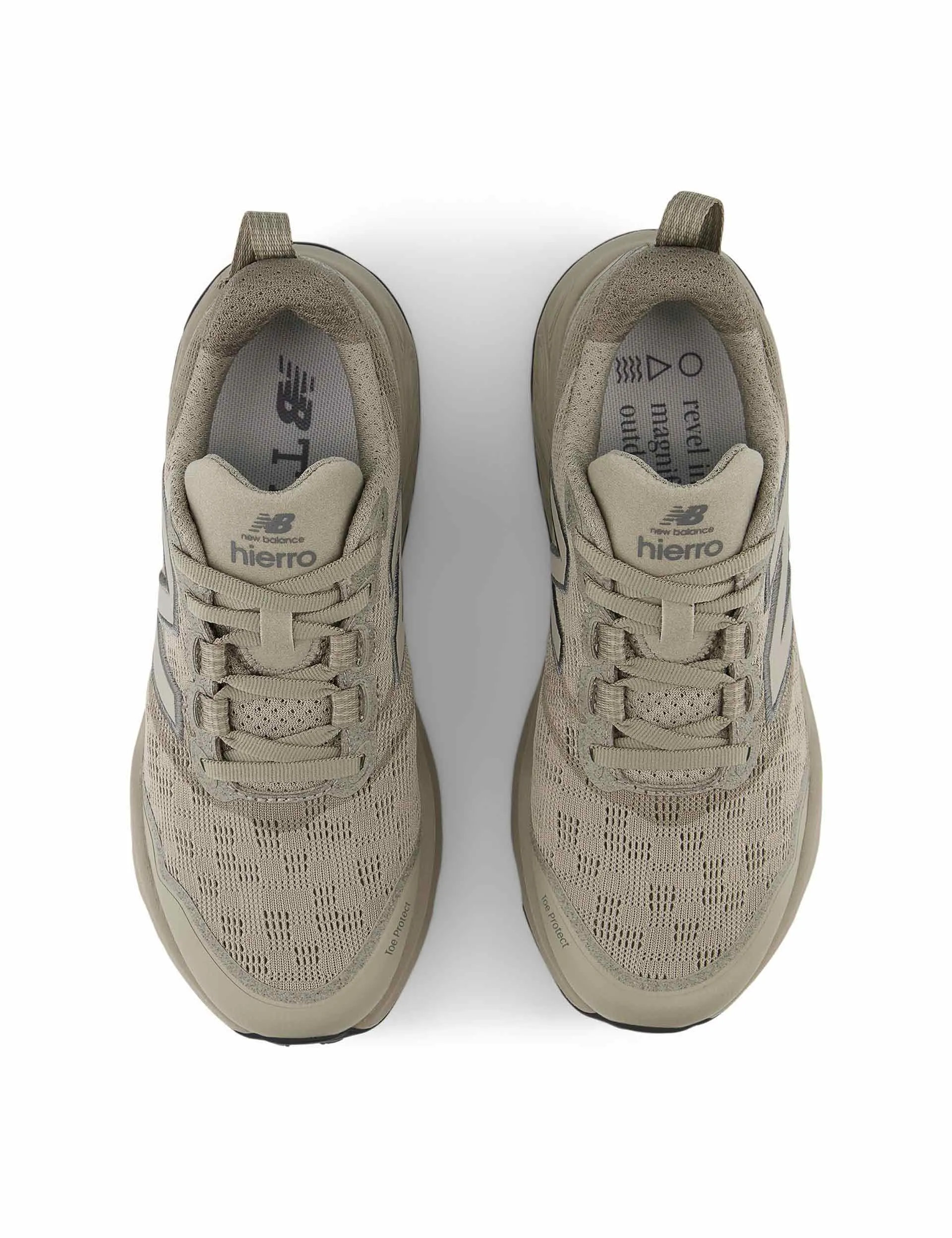 Fresh Foam X Hierro v9 Schuhe - Arider Stein/Castlerock