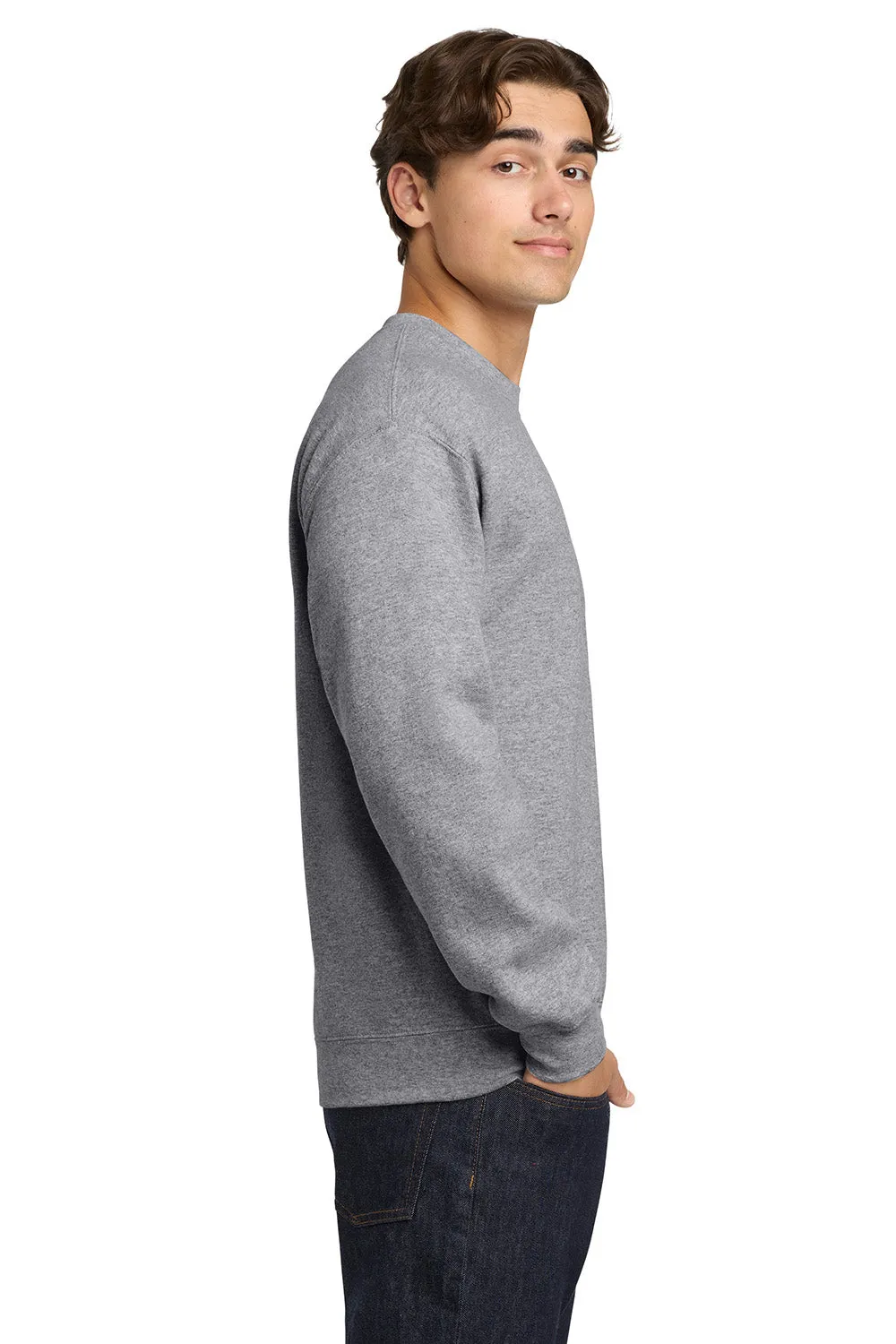 Gildan Herren Fleece Pullover mit Pillenresistenz - Sportgrau