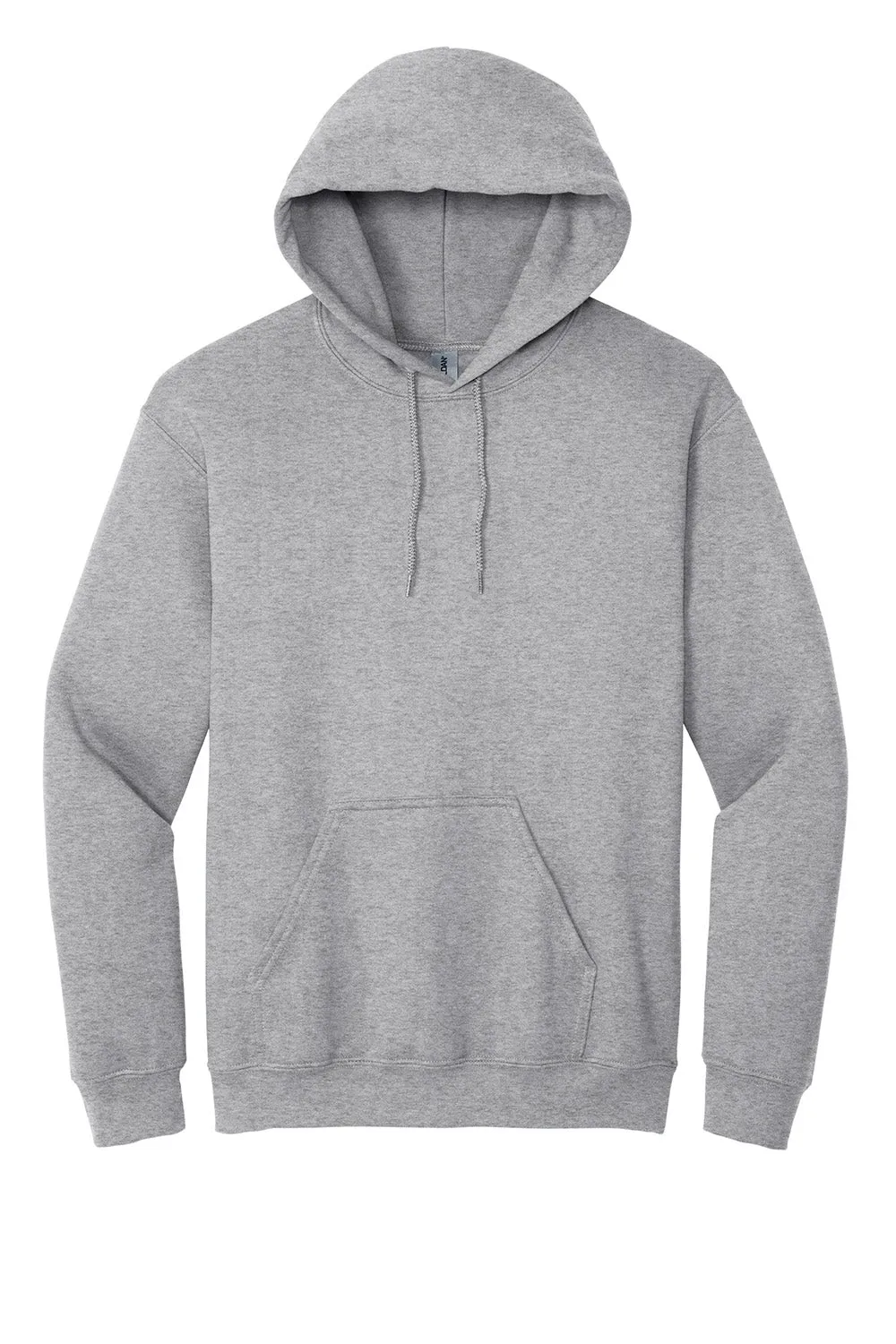 Gildan Herren Kapuzenpullover mit pillenresistentem Stoff und Kangaroo-Tasche - Sportgrau
