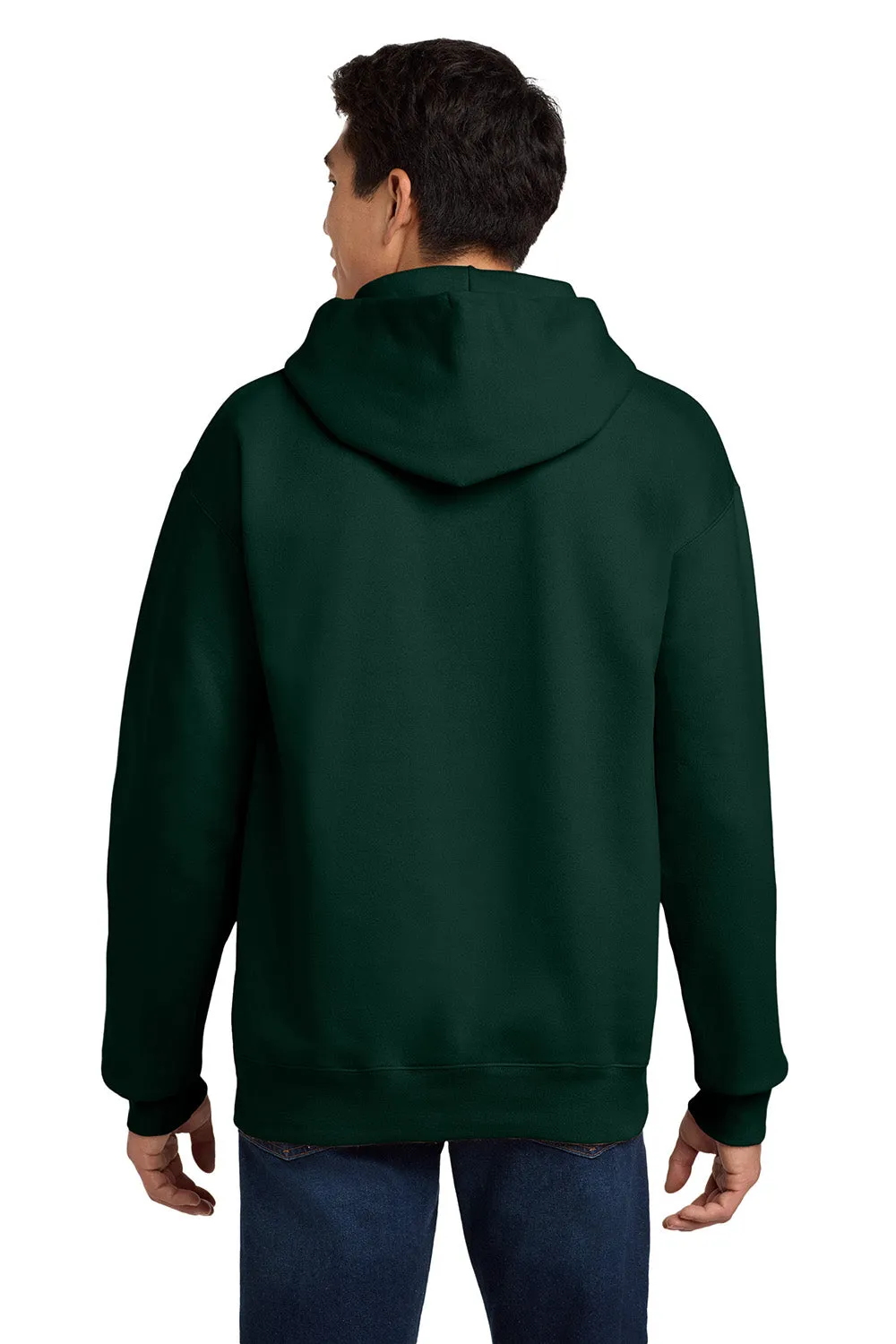 Hanes Herren Ultimate Cotton PrintPro XP pillenbeständiger Kapuzenpullover mit Kangaroo-Tasche - Tiefes Waldgrün