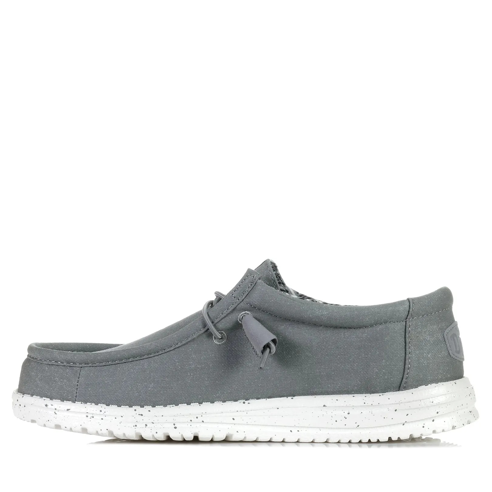 Hey Dude Herren Wally Stretch Canvas Hellgrau