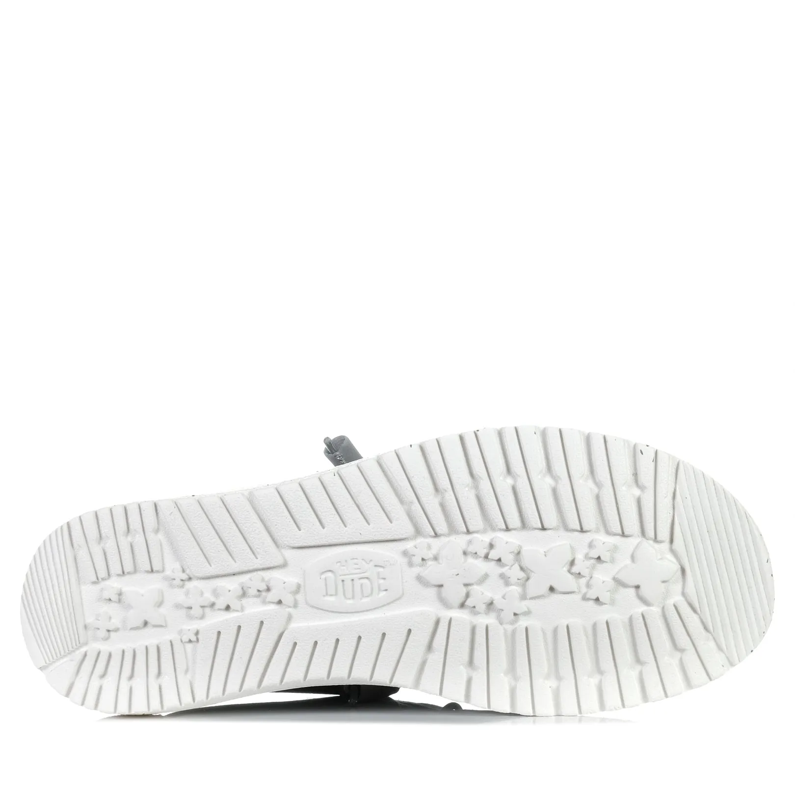 Hey Dude Herren Wally Stretch Canvas Hellgrau