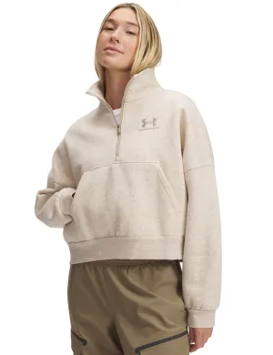 Icon Fleece Übergroße 1/2-Zip - Stadt Khaki