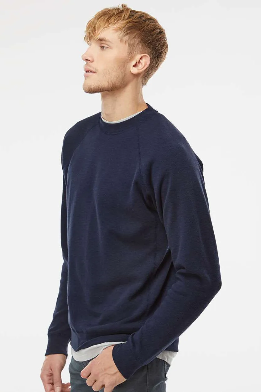 Independent Trading Company Herren Special Blend Crewneck Raglan Sweatshirt - Klassisches Marineblau