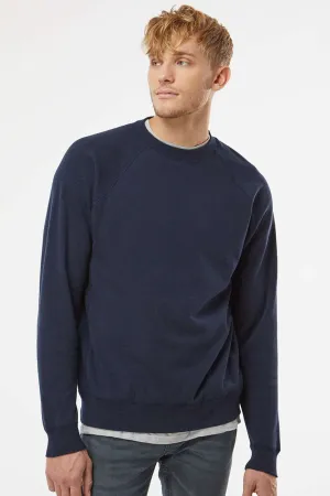 Independent Trading Company Herren Special Blend Crewneck Raglan Sweatshirt - Klassisches Marineblau