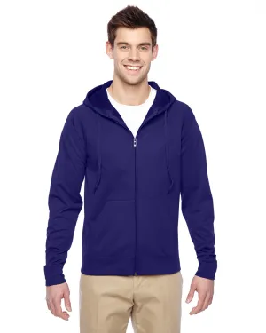 Jerzees PF93MR Herren 6 Unzen DRI-POWER SPORT Kapuzenpullover mit Reißverschluss