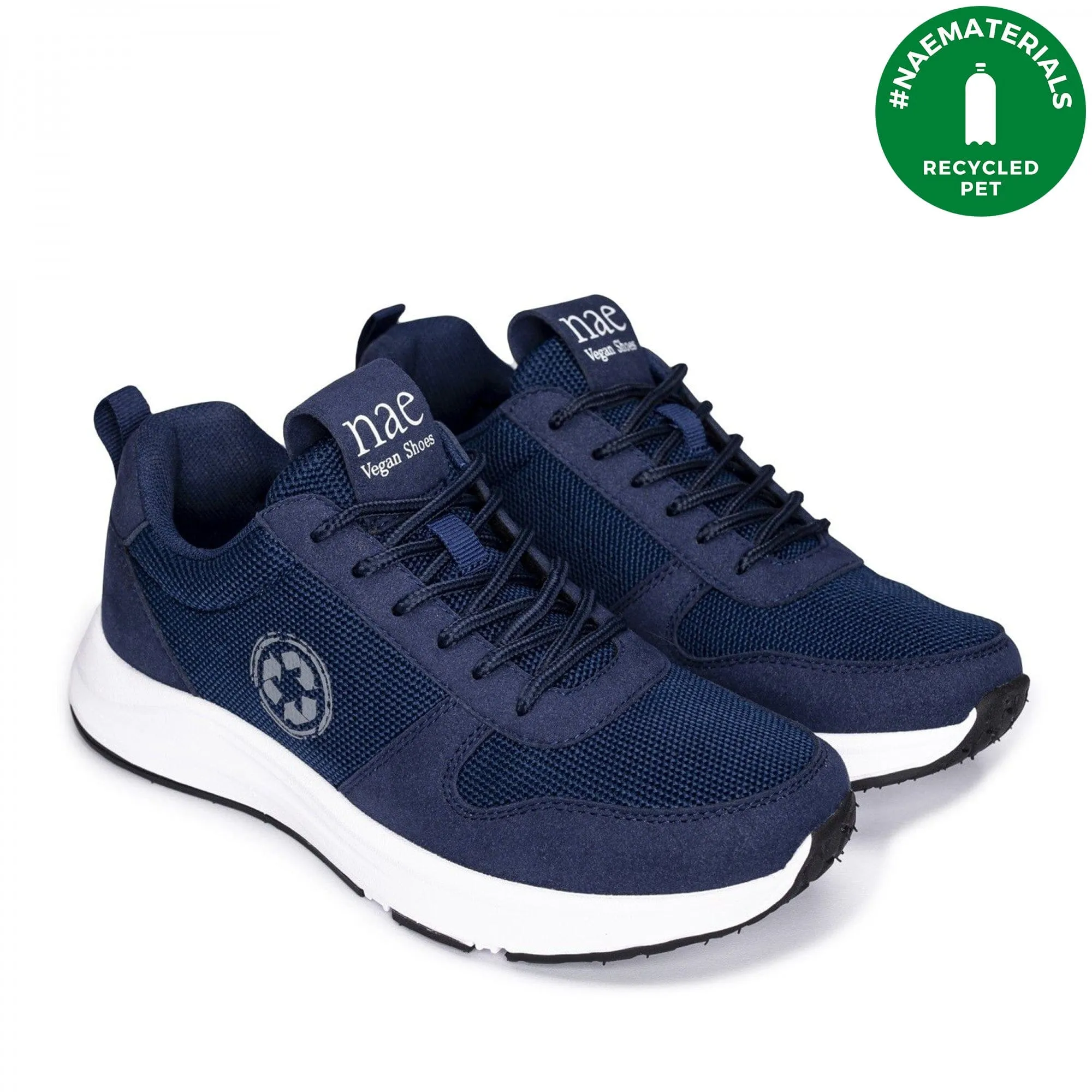 Jor Recycelte PET Unisex Vegane Sneakers | Blau