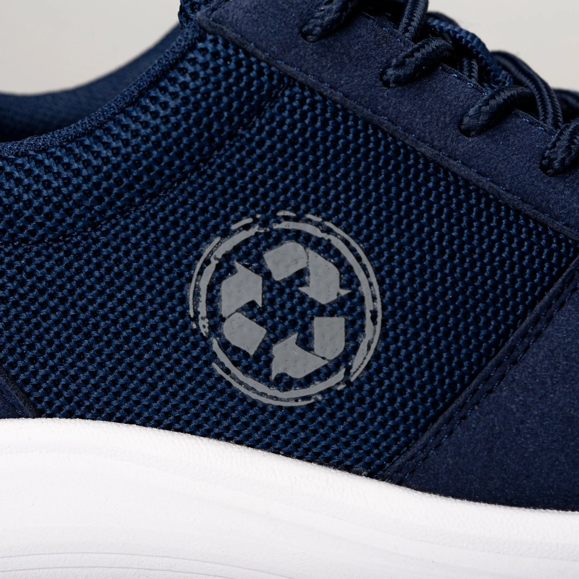 Jor Recycelte PET Unisex Vegane Sneakers | Blau