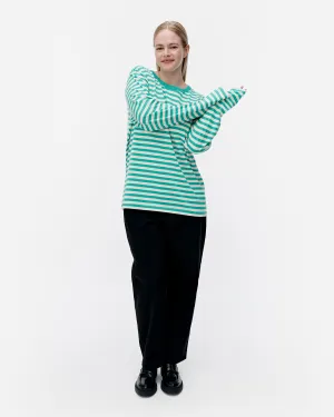 Kioski Tasaraita Unisex Unikko Langarm-Shirt 71cm Bekleidung_Marimekko