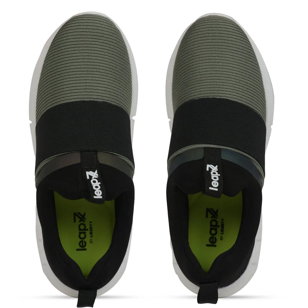 Leap7x Nicht zum Binden Olivesgrüne Bequeme Schlupfschuhe Für Damen MERCY By Liberty