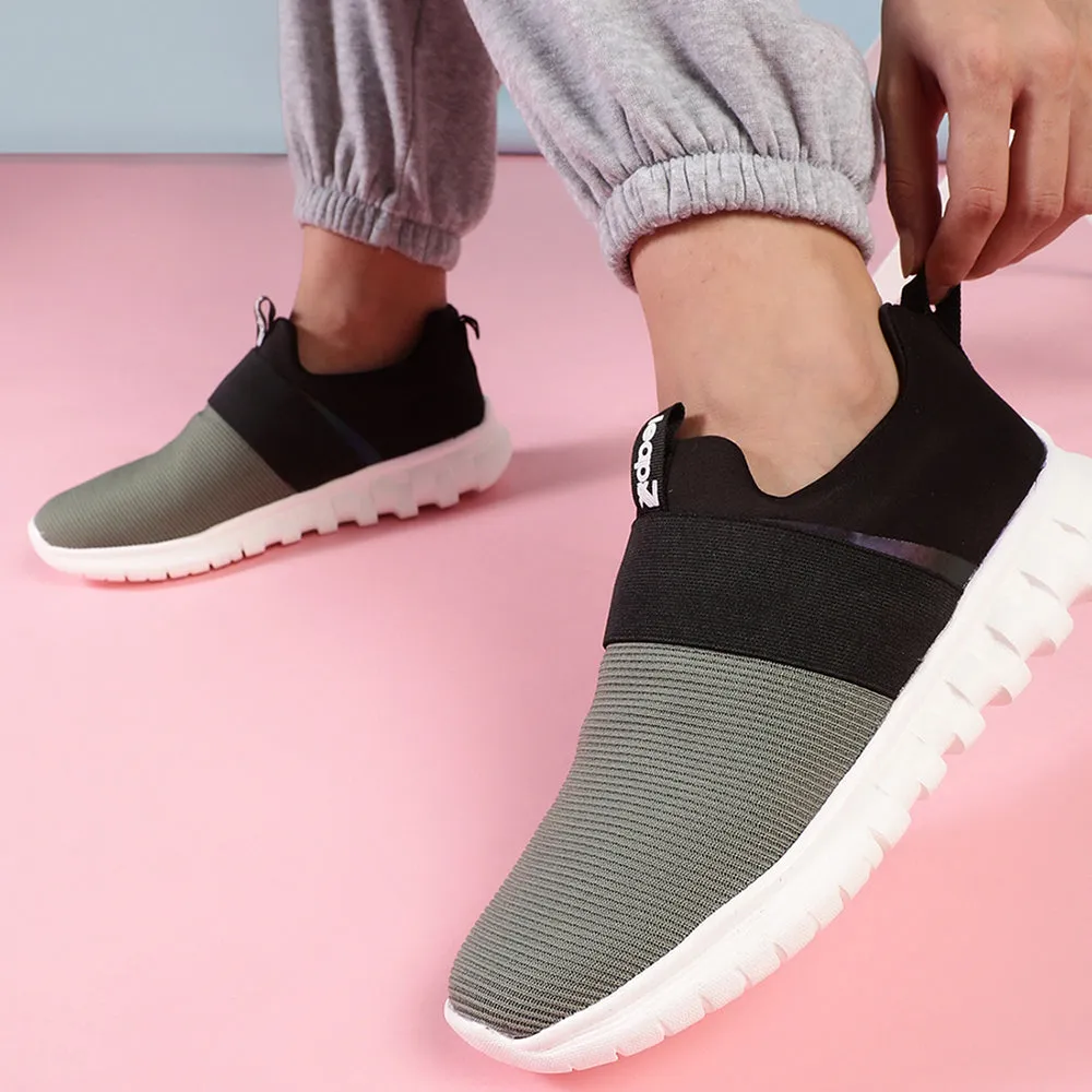 Leap7x Nicht zum Binden Olivesgrüne Bequeme Schlupfschuhe Für Damen MERCY By Liberty