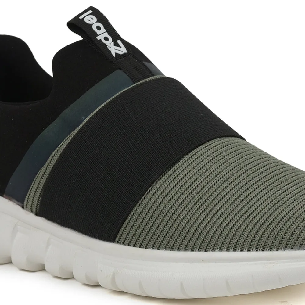 Leap7x Nicht zum Binden Olivesgrüne Bequeme Schlupfschuhe Für Damen MERCY By Liberty