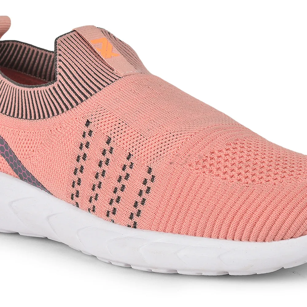 Leap7x Schnürfreie Pfirsichfarbene Bequeme Slip-On Schuhe Für Damen LEWIS By Liberty