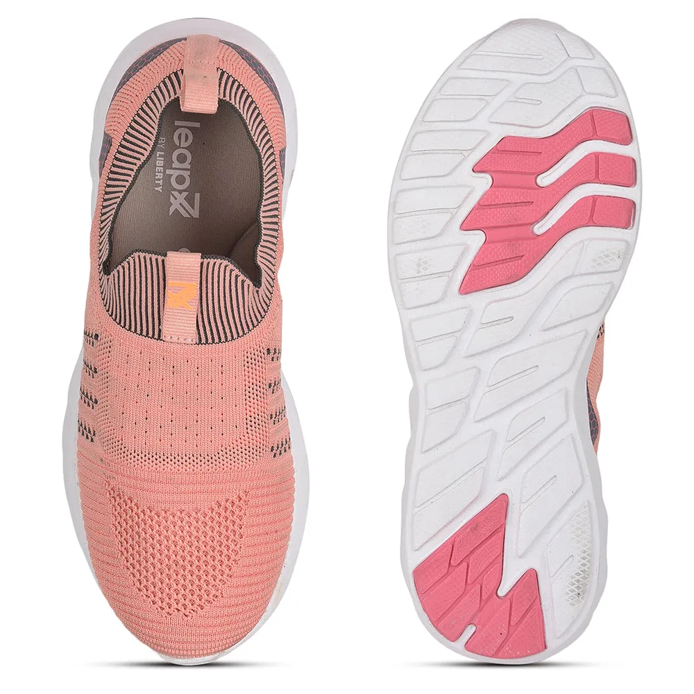 Leap7x Schnürfreie Pfirsichfarbene Bequeme Slip-On Schuhe Für Damen LEWIS By Liberty