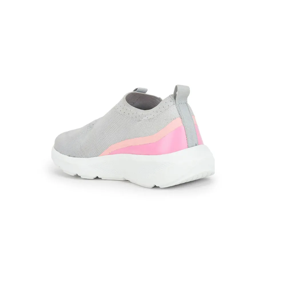 LEAP7X Sportliche Freizeitschuhe ohne Schnürung für Damen (L.Grau) SKATERS-4 von Liberty