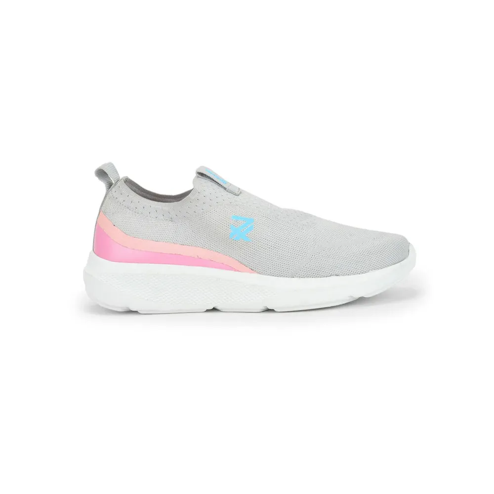 LEAP7X Sportliche Freizeitschuhe ohne Schnürung für Damen (L.Grau) SKATERS-4 von Liberty