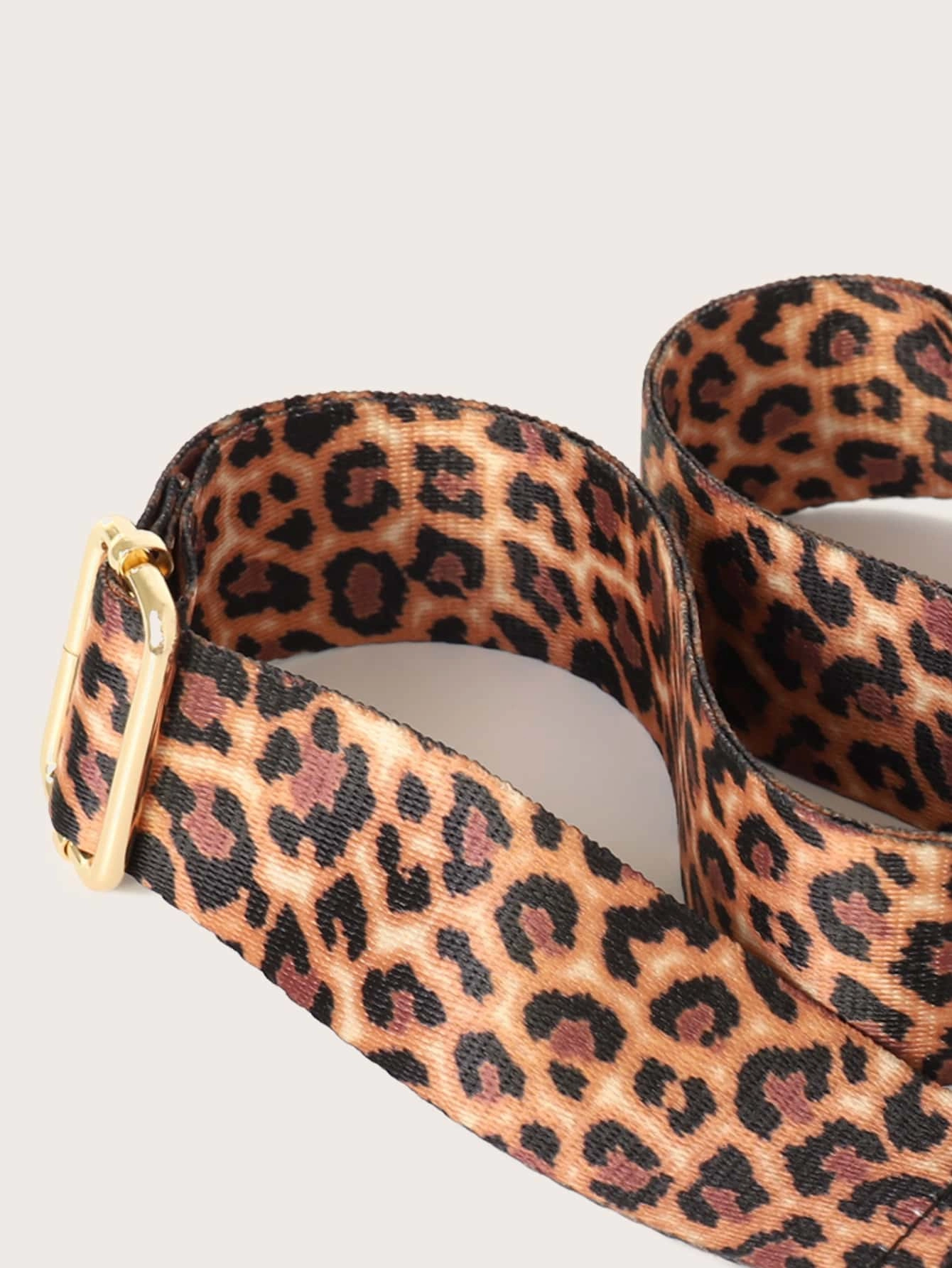 Leopard Bag Strap