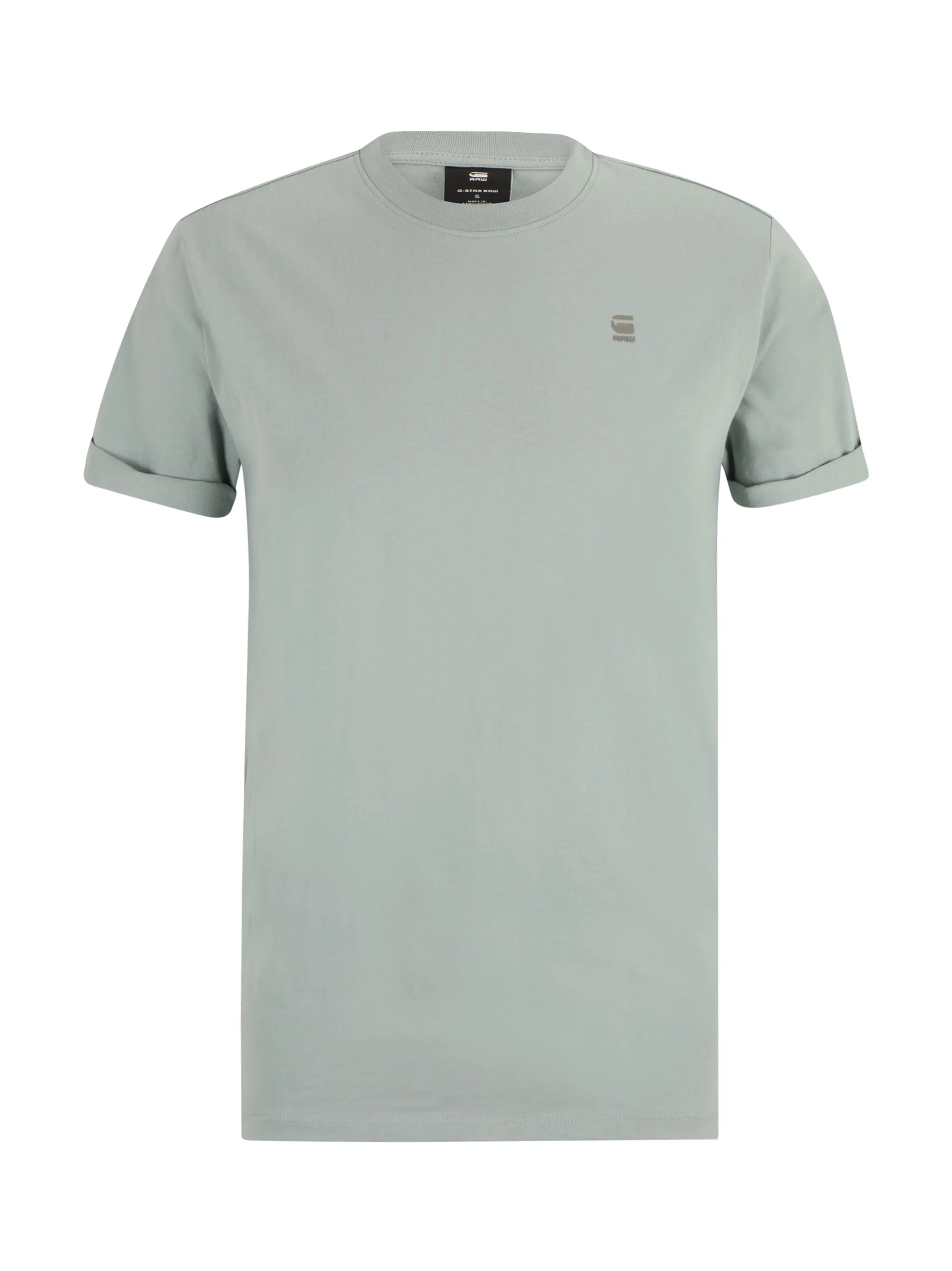 Herren T-Shirt mit Markenlogo Aufdruck, Mintgrün