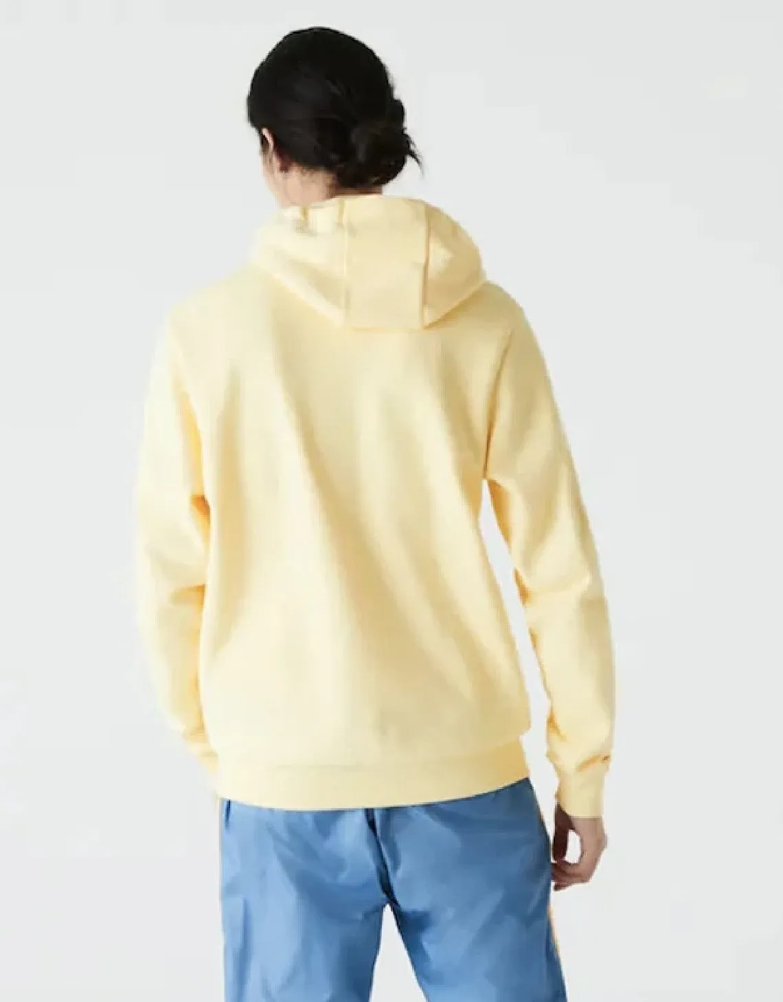 Herren Kapuzenpullover mit besticktem Logo, Piqué-Fleece, gelb, Patagonia Kleidung