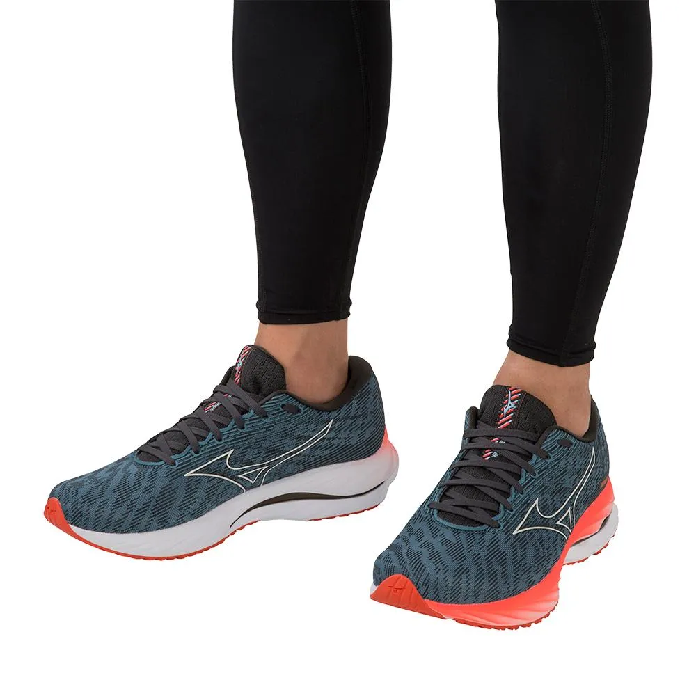 Herren Mizuno Wave Rider 26 Provincial - Blau-Nimbus