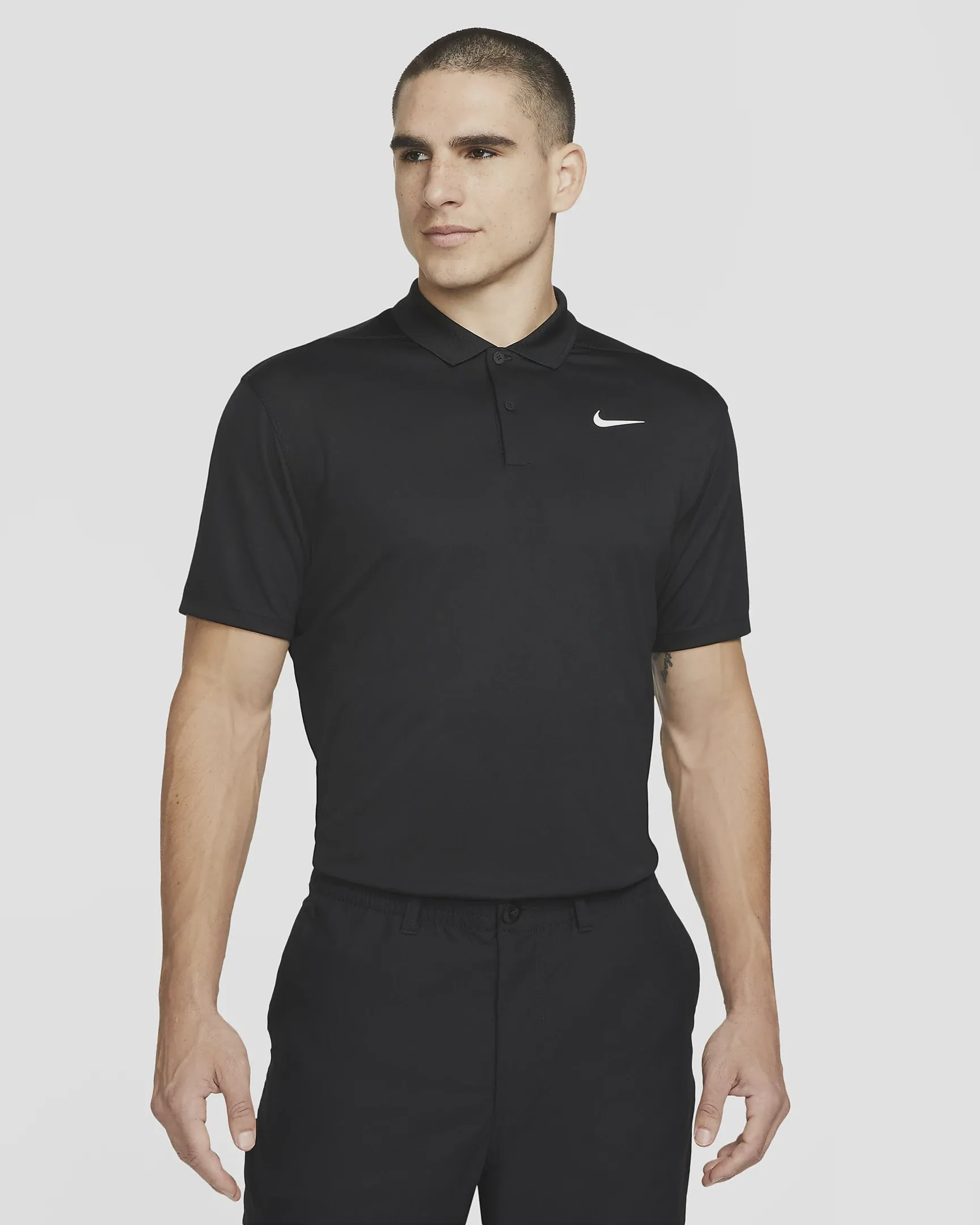 Herren NikeCourt Dri-FIT Tennis Polo - 010 Bekleidung Nike Herren