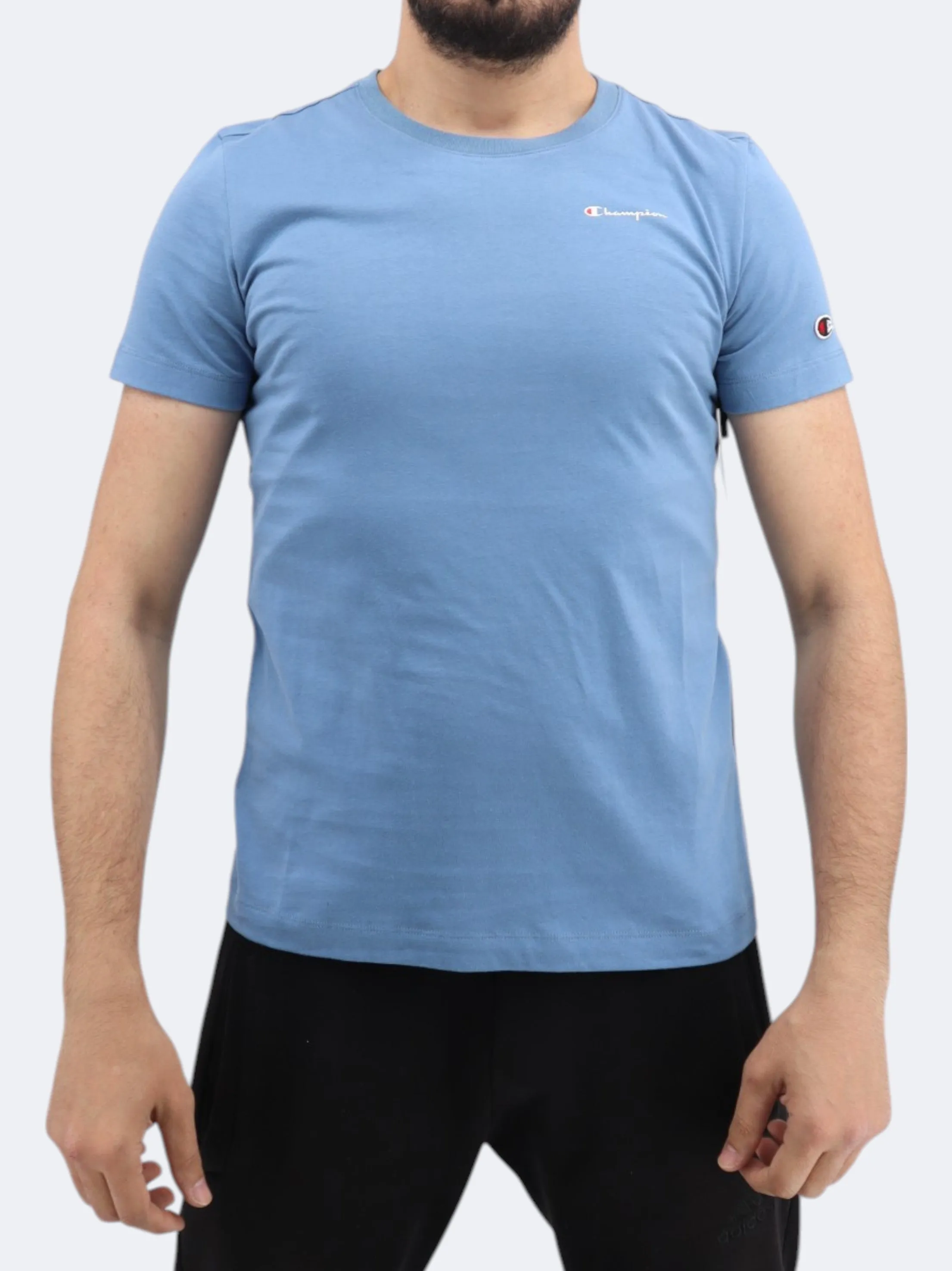 Herren T-Shirt mit Druck, Blau