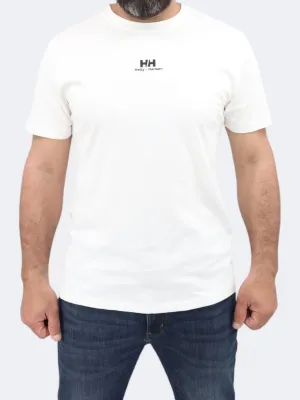 Herren T-Shirt mit Aufdruck, Weiß