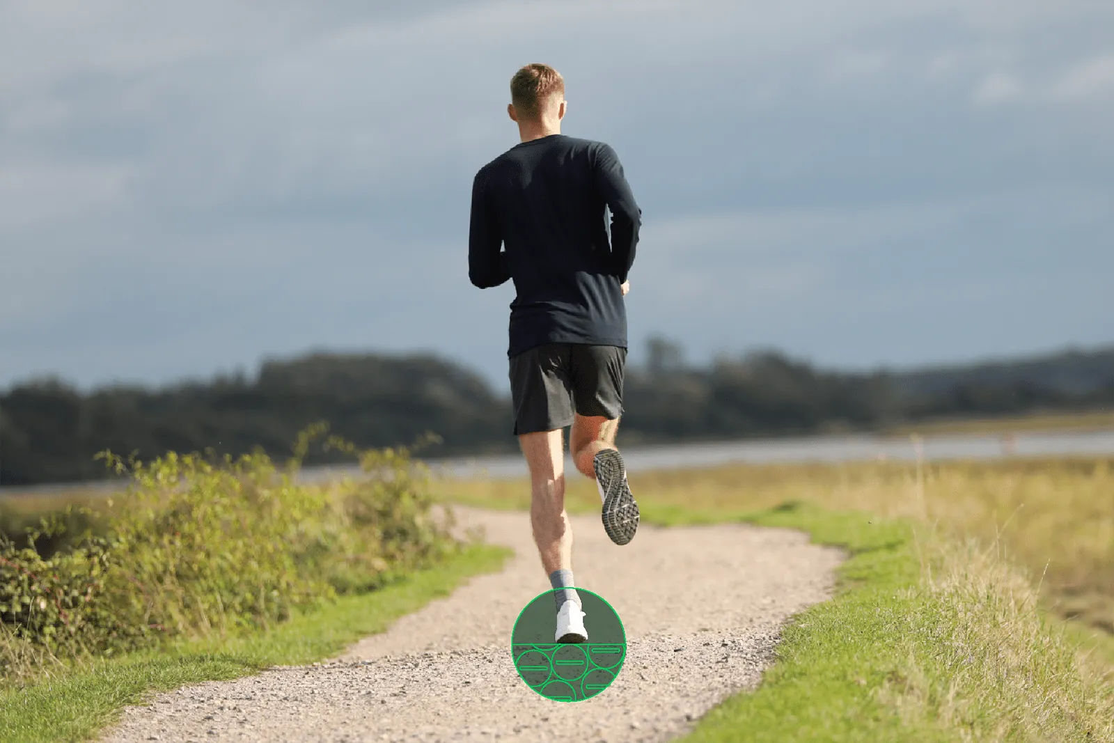Herren Sneakers mit Erdungsfunktion und veganem Material | Mitternachtsblau