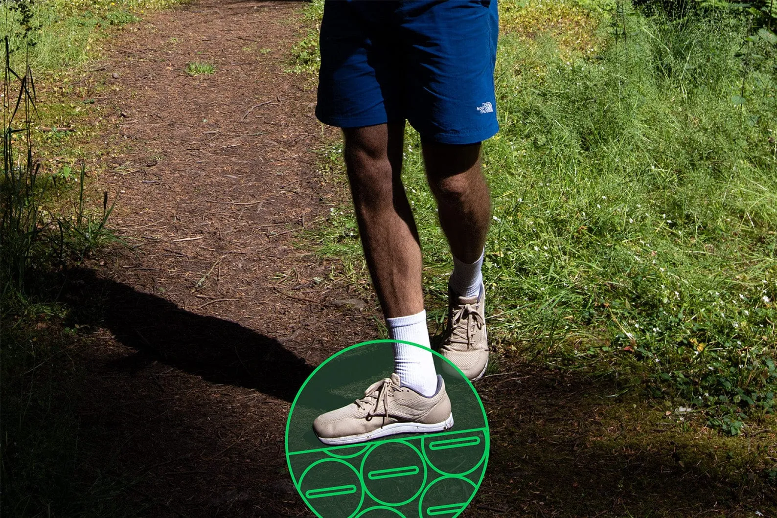 Herren Revive Erdende Barfuß-Vegan-Sneakers | Eclipse