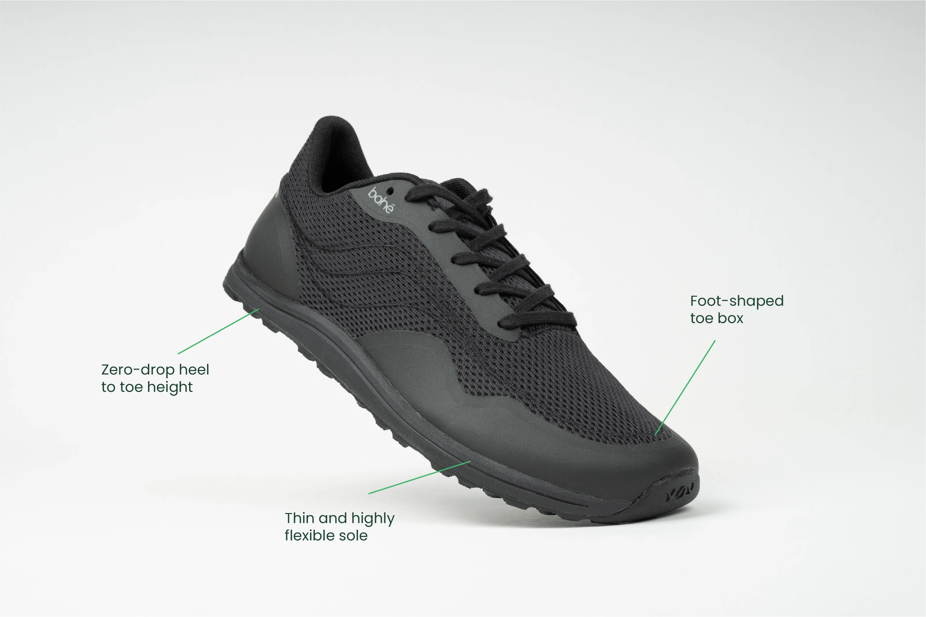 Herren Revive Erdende Barfuß-Vegan-Sneakers | Eclipse