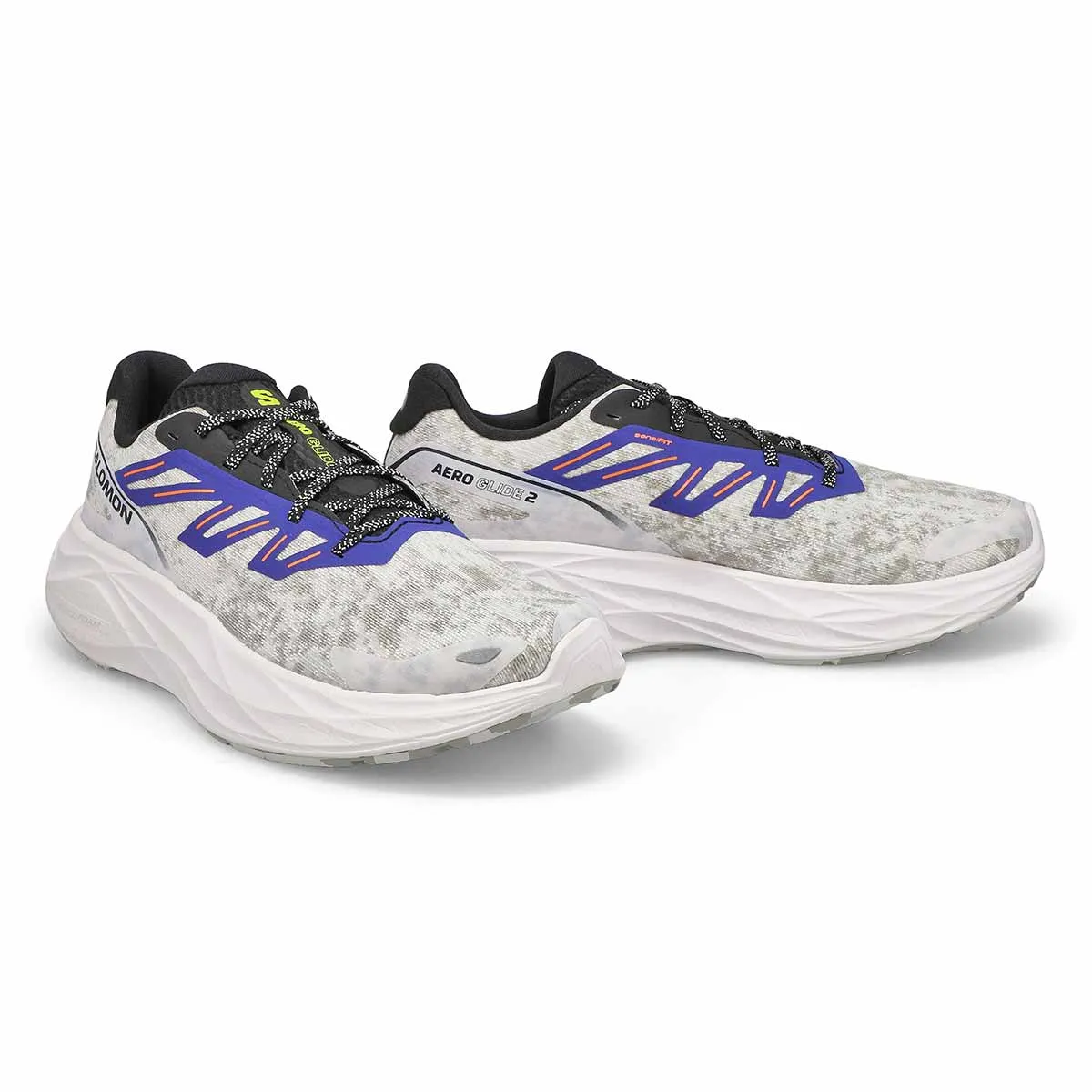 Herren Salomon Aero Glide 2 Weiß / Phantom / Spectrum Blau
