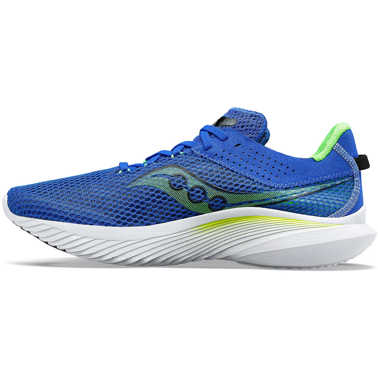 Herren Saucony Kinvara 14 Superblau/Schleim