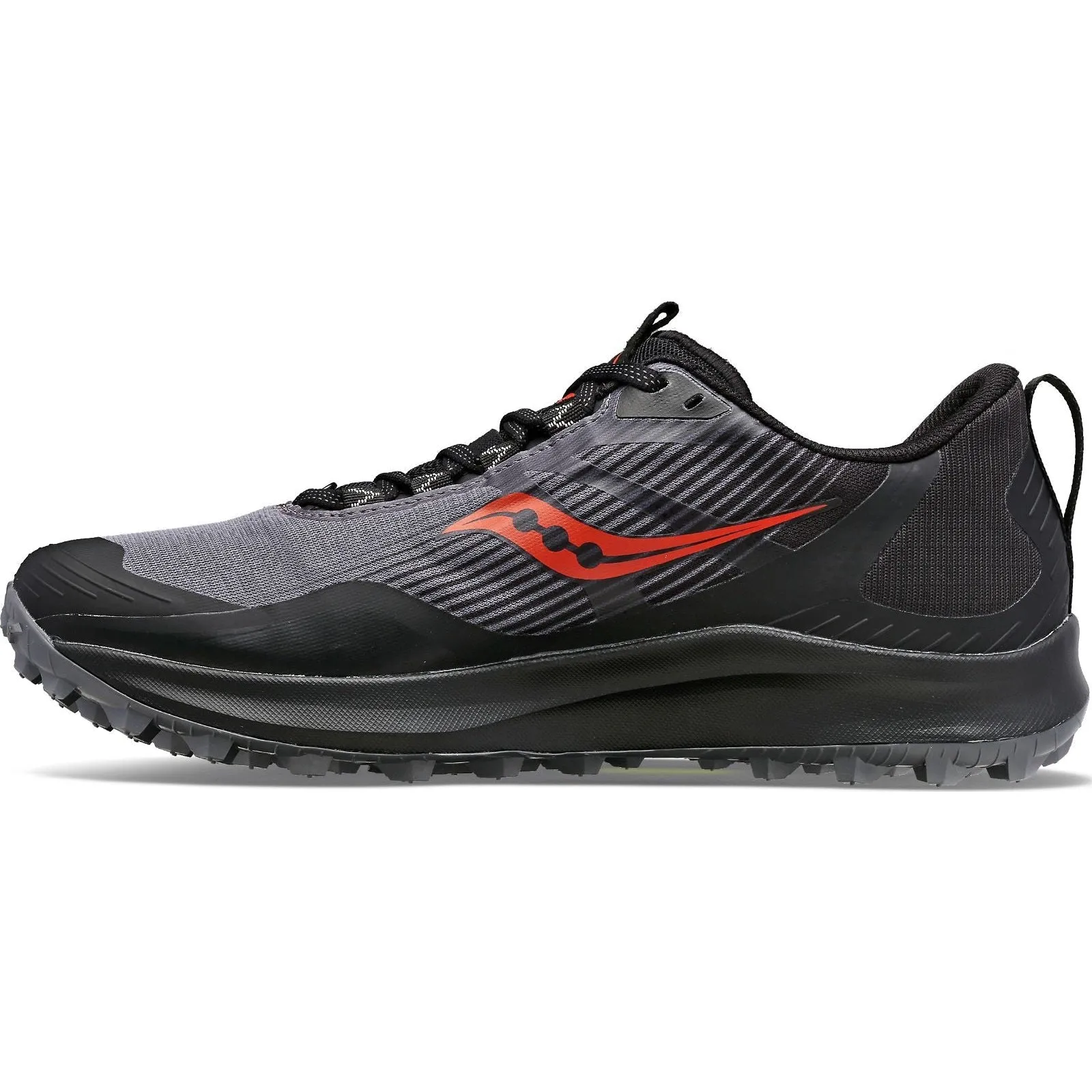 Herren Saucony PEREGRINE 12 GTX CHARCOAL | SCHWARZ