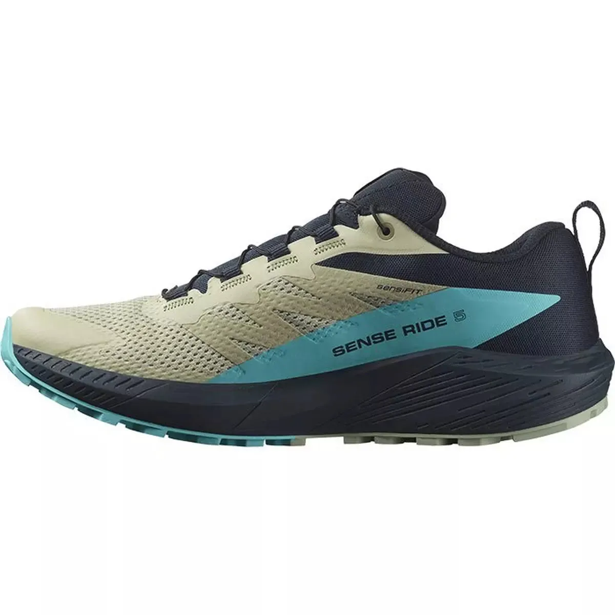Herren Sense Ride 5 Alfalfa / Carbon / Pfauenblau