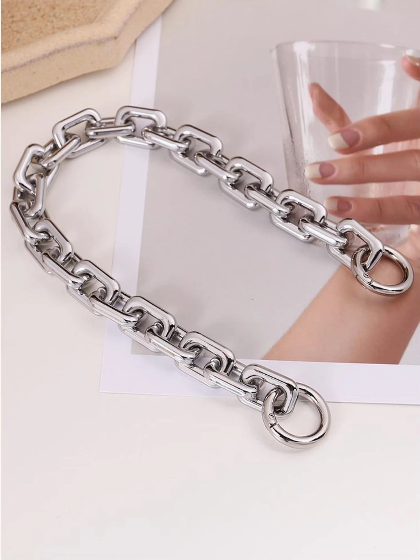 Metal Chain Bag Strap