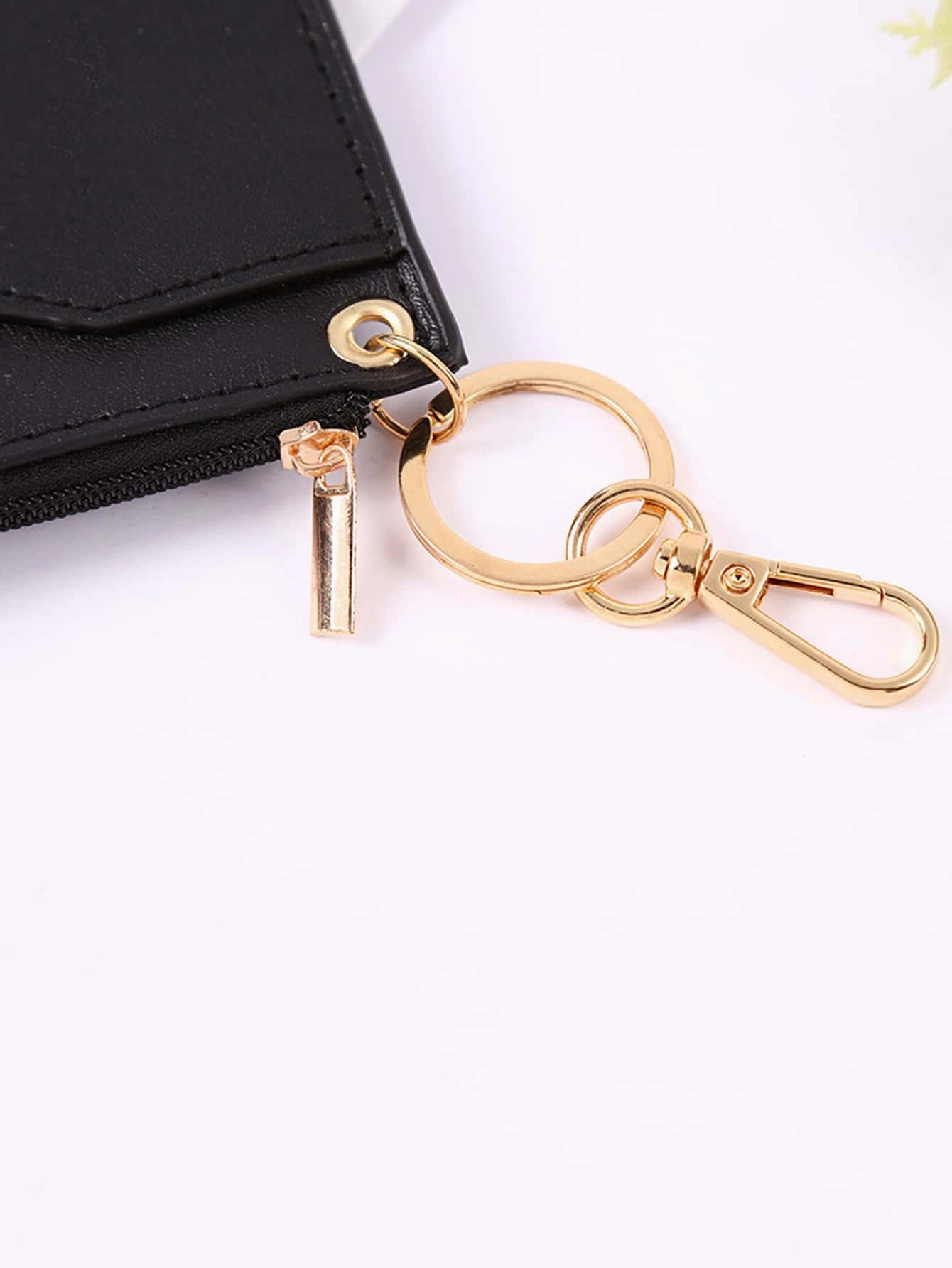 Minimalist Card Holder Design Bag Charm