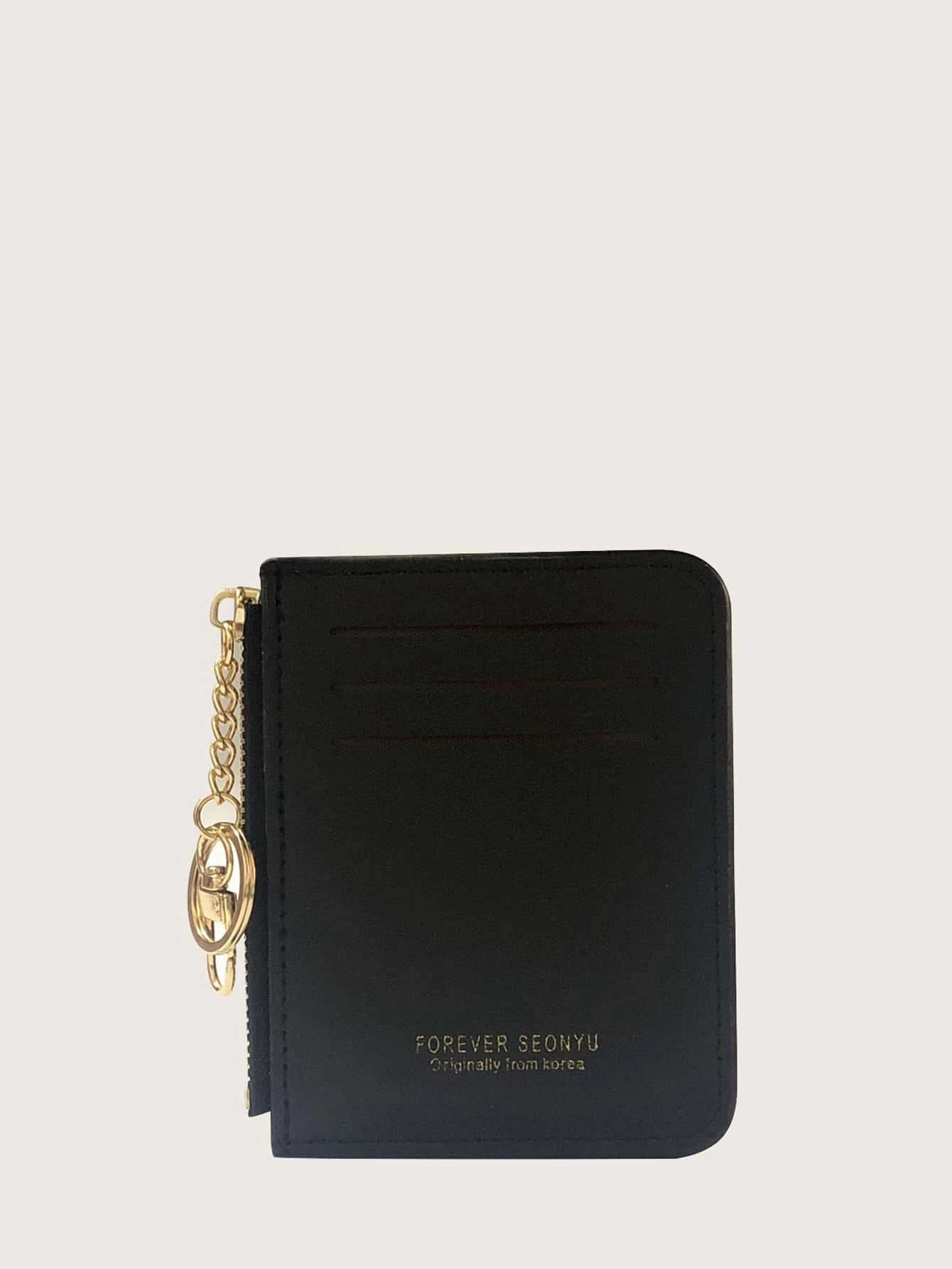 Minimalist Croc Embossed Card Holder