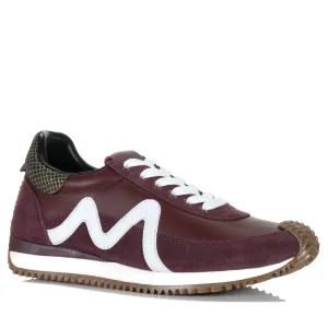 Minx Marvel Burgund Weiß