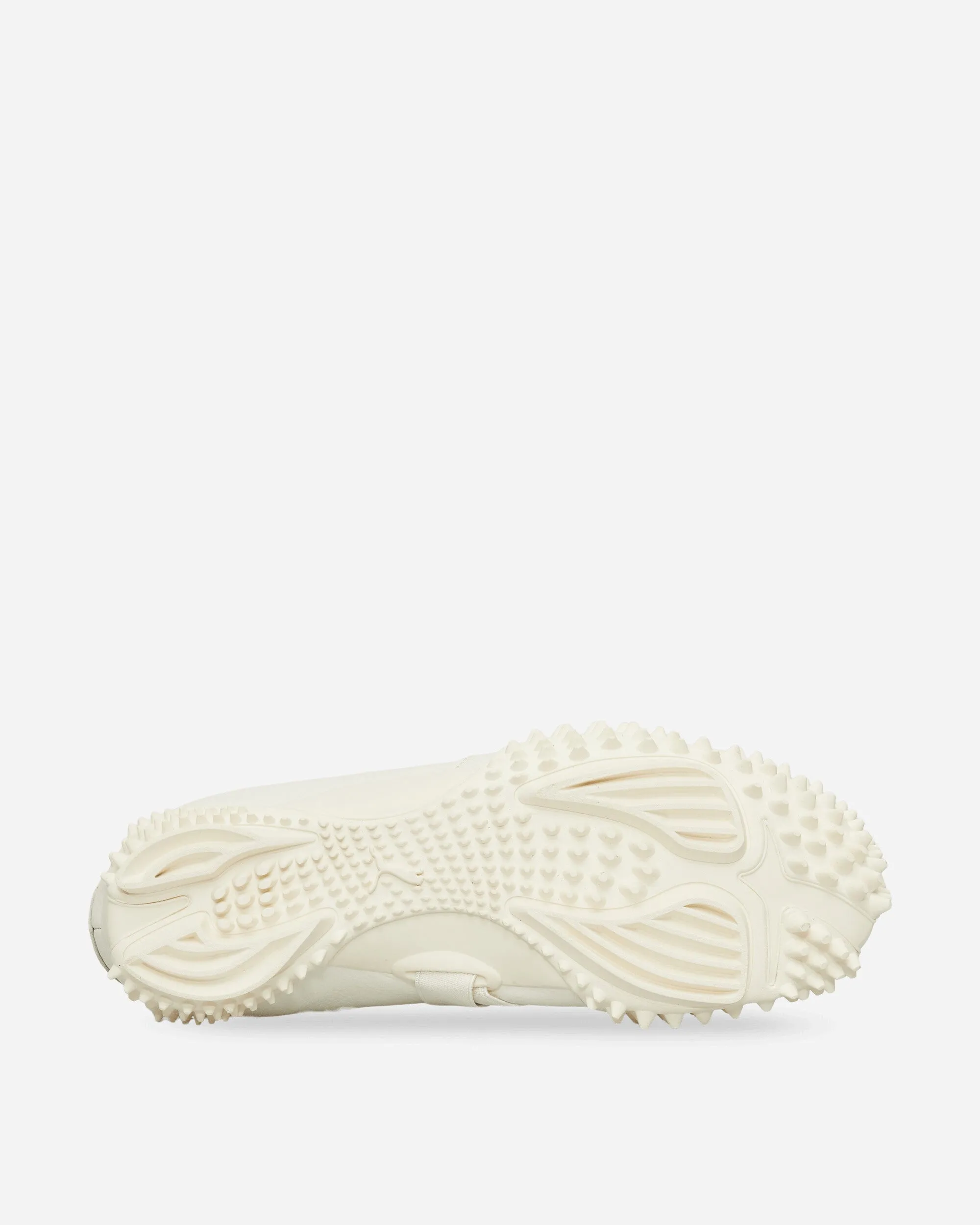 Mostro Leder-Sneakers Mattes Elfenbein