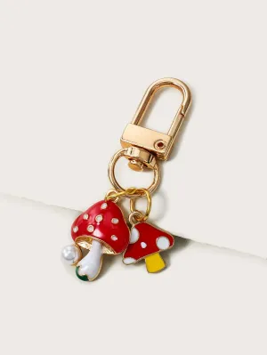 Mushroom Bag Charm