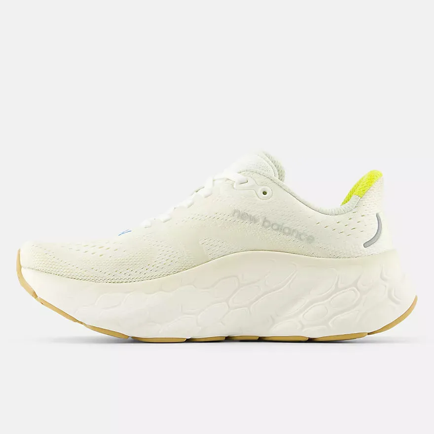 New Balance Fresh Foam X More V4 Damen Sea Salt Lemon Zest