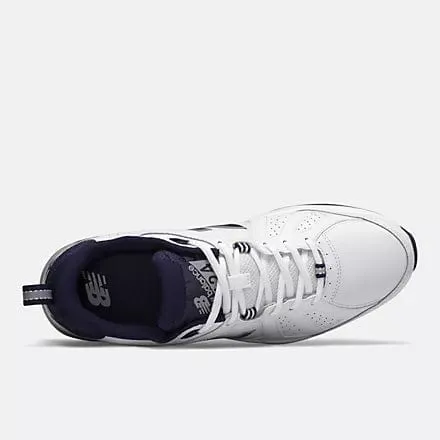NEW BALANCE HERRSCHUH 624V5 WEIß/NAVY (2E WEITE)