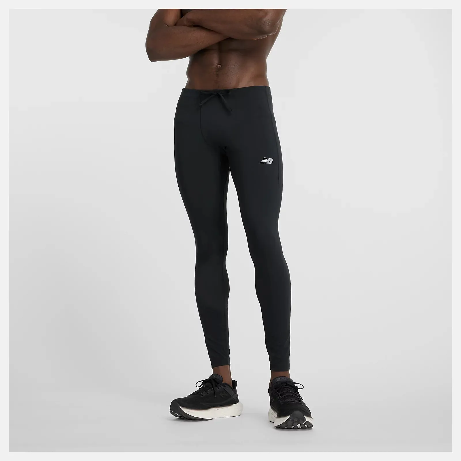 New Balance Schlanke Tasche Tight - Schwarz - HERREN (MP41273) New Balance
