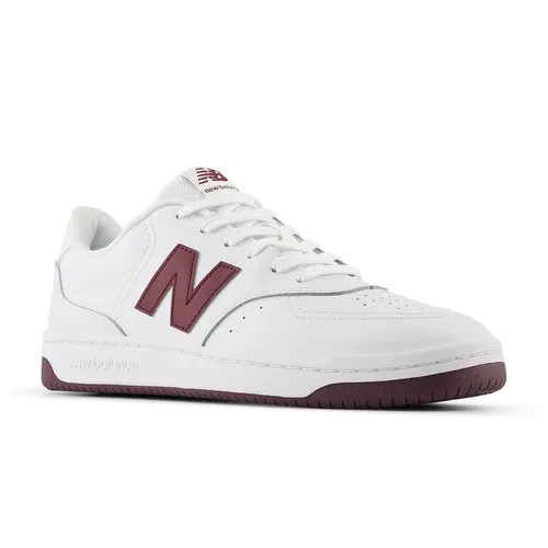 NEW BALANCE UNISEX BB80 SNEAKER IN WEIß/BORDEAUX