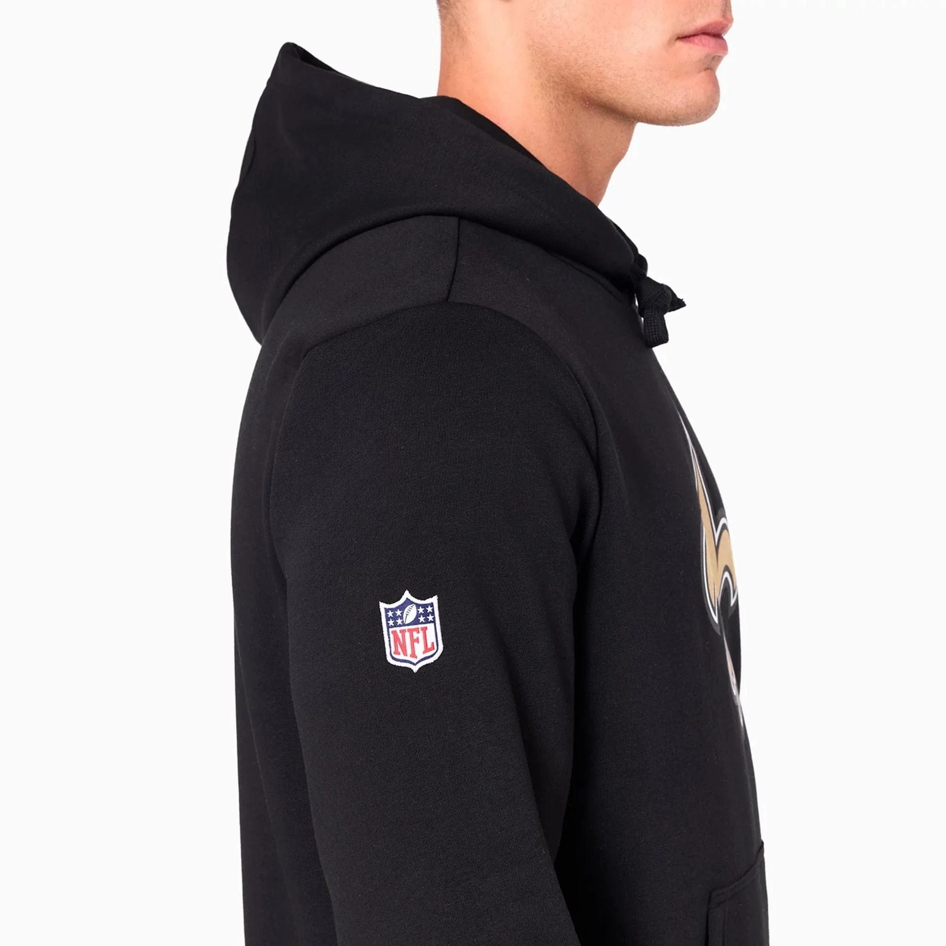 New Era Sweatshirts und Hoodies New Orleans Saints NFL Schwarzer Pullover Hoodie