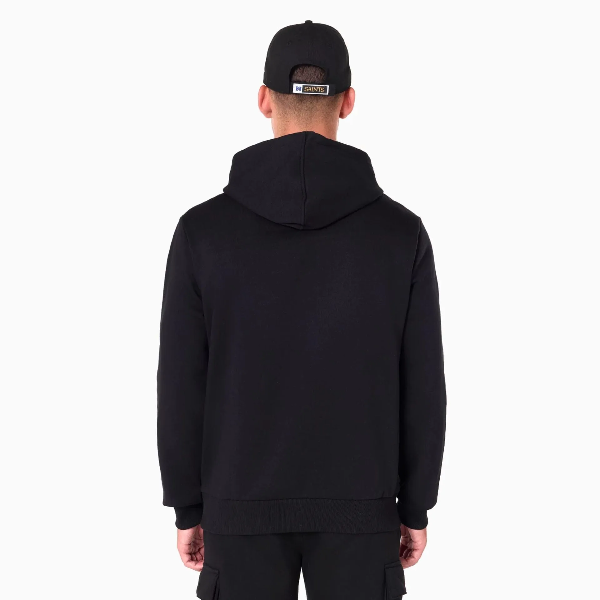 New Era Sweatshirts und Hoodies New Orleans Saints NFL Schwarzer Pullover Hoodie