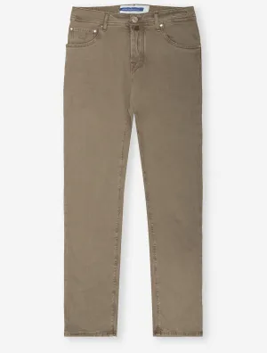 Nick Slim Fit Jeans Braun